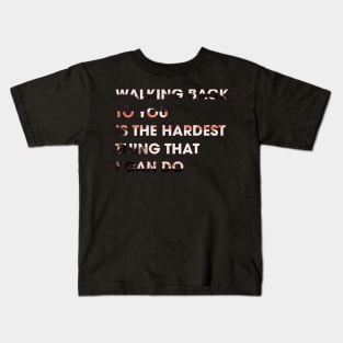 Just Like Honey Lyrics Psychocandy Kids T-Shirt